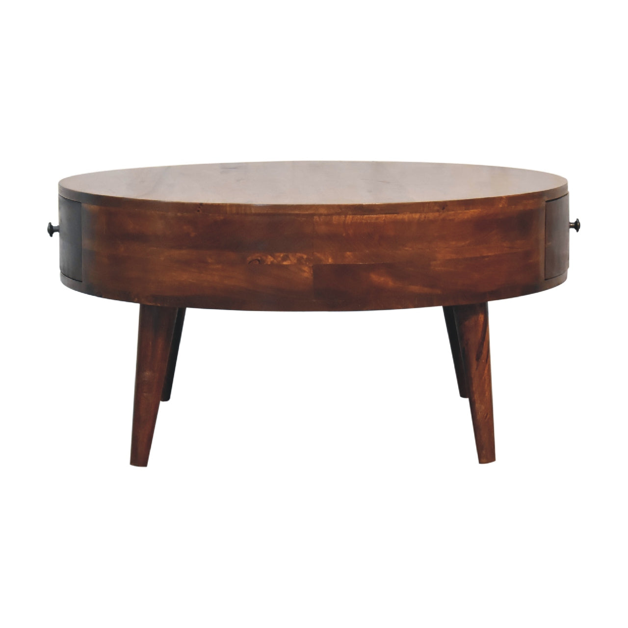 Round Chestnut Coffee Table