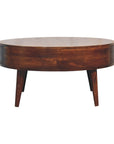 Round Chestnut Coffee Table