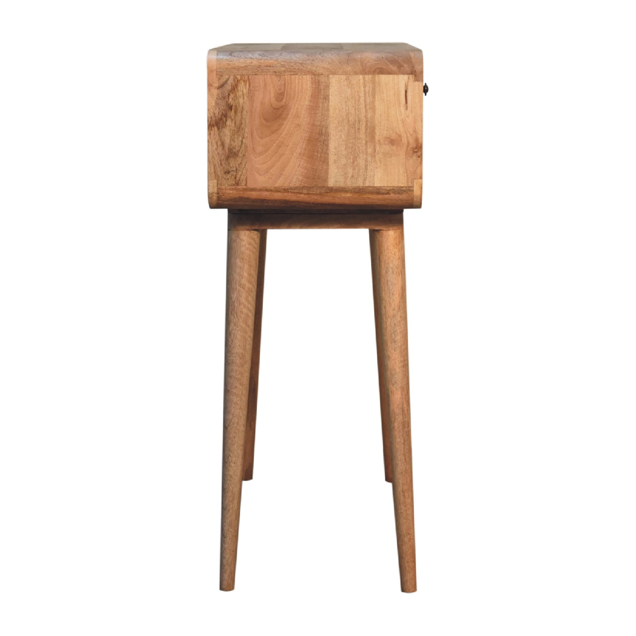 Burundi Mango Wood Console Table in Oak