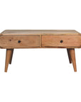 Burundi Mango Wood Coffee Table in Oak