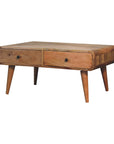 Burundi Mango Wood Coffee Table in Oak