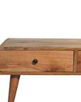 Burundi Mango Wood Coffee Table in Oak