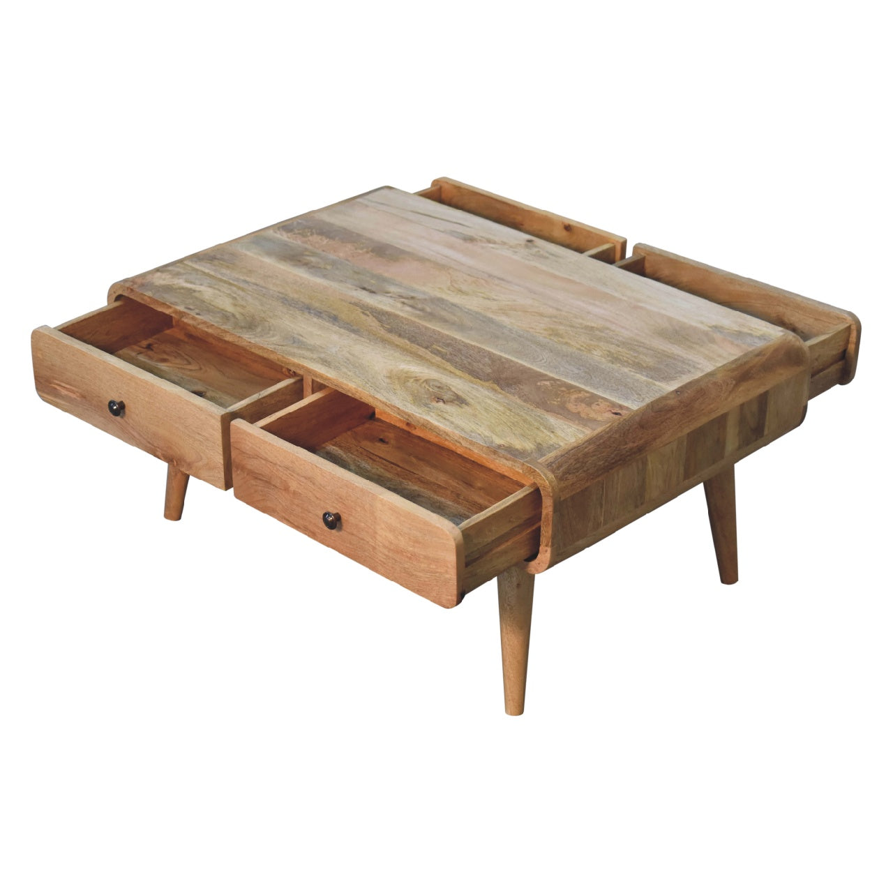 Burundi Mango Wood Coffee Table in Oak