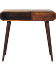 Stockholm Mango Wood Console Table in Chestnut