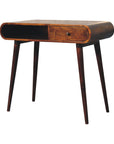 Stockholm Mango Wood Console Table in Chestnut