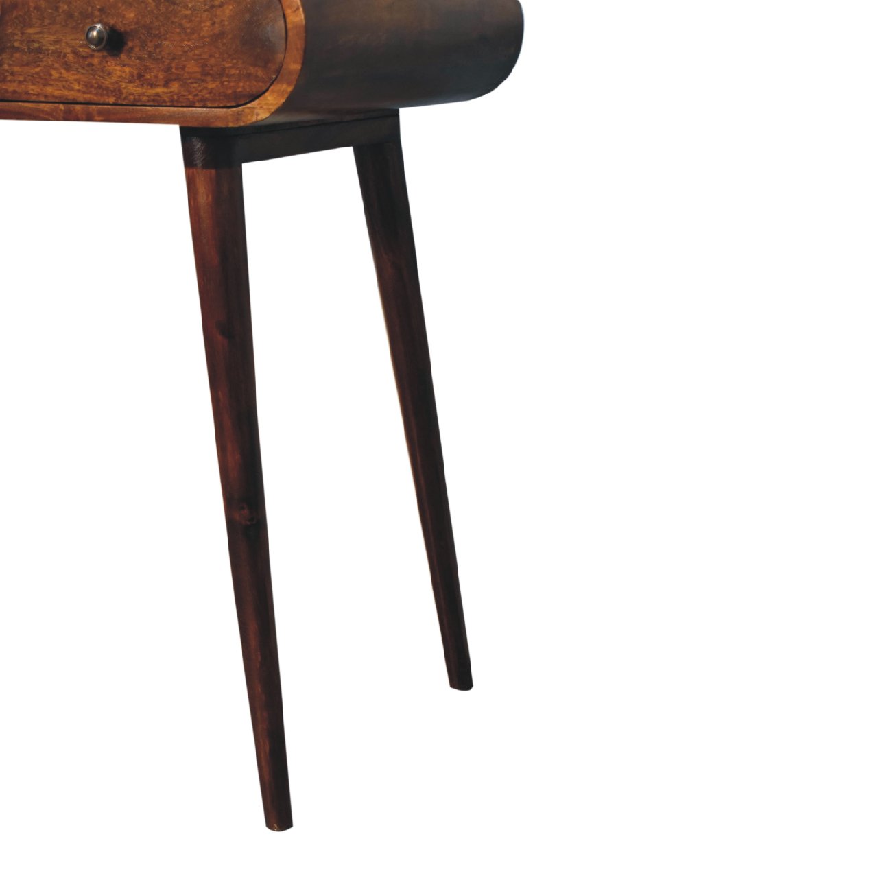 Stockholm Mango Wood Console Table in Chestnut