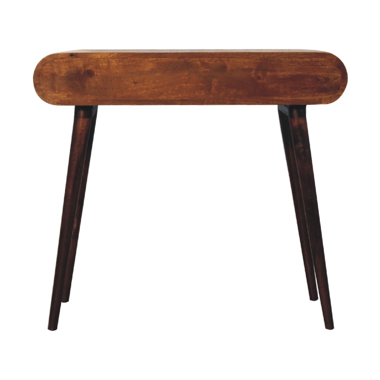 Stockholm Mango Wood Console Table in Chestnut