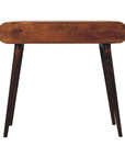 Stockholm Mango Wood Console Table in Chestnut