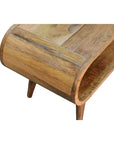 Aruba Mango Wood Coffee Table in Oak