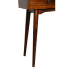 Chestnut Two Drawer Console Table