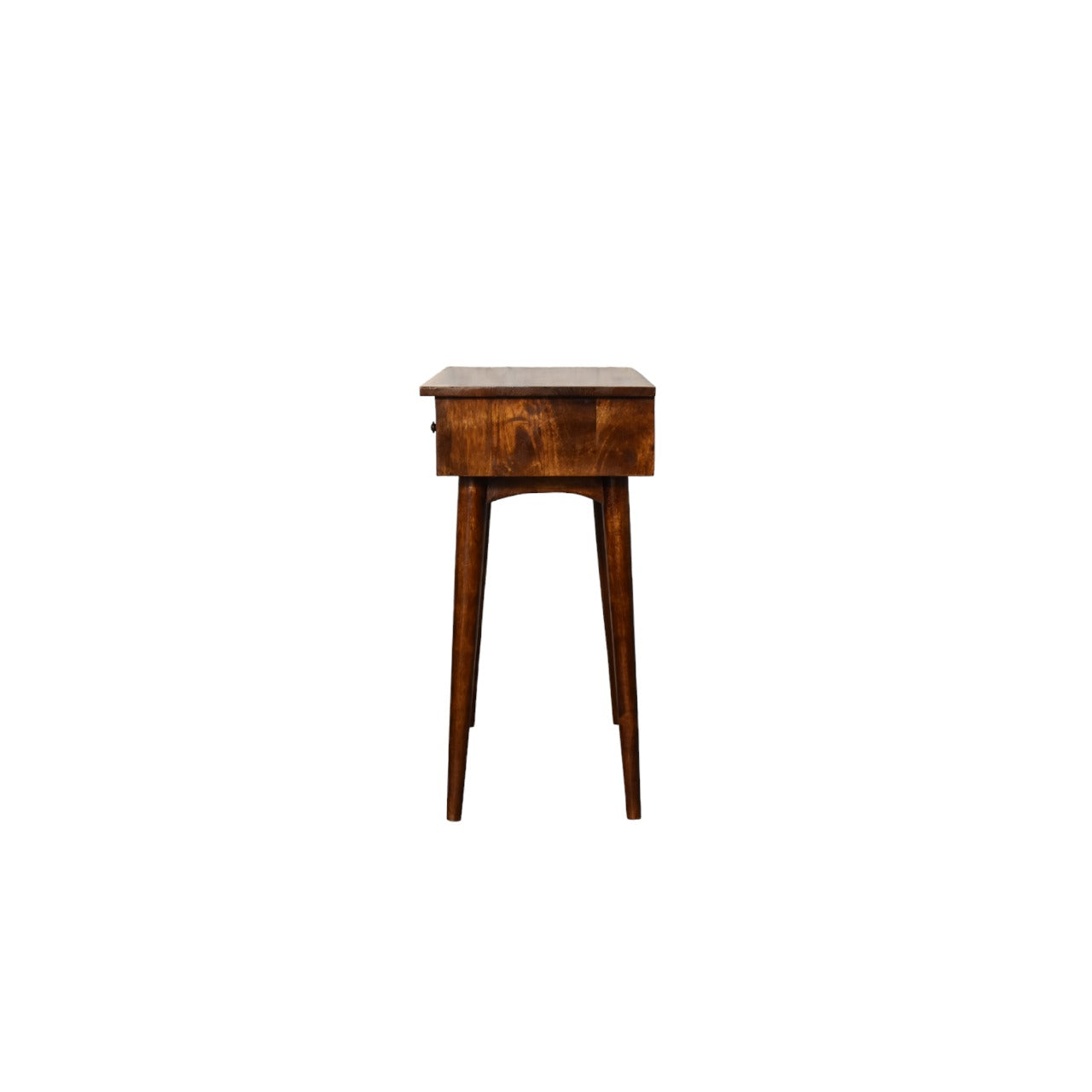 Chestnut Two Drawer Console Table