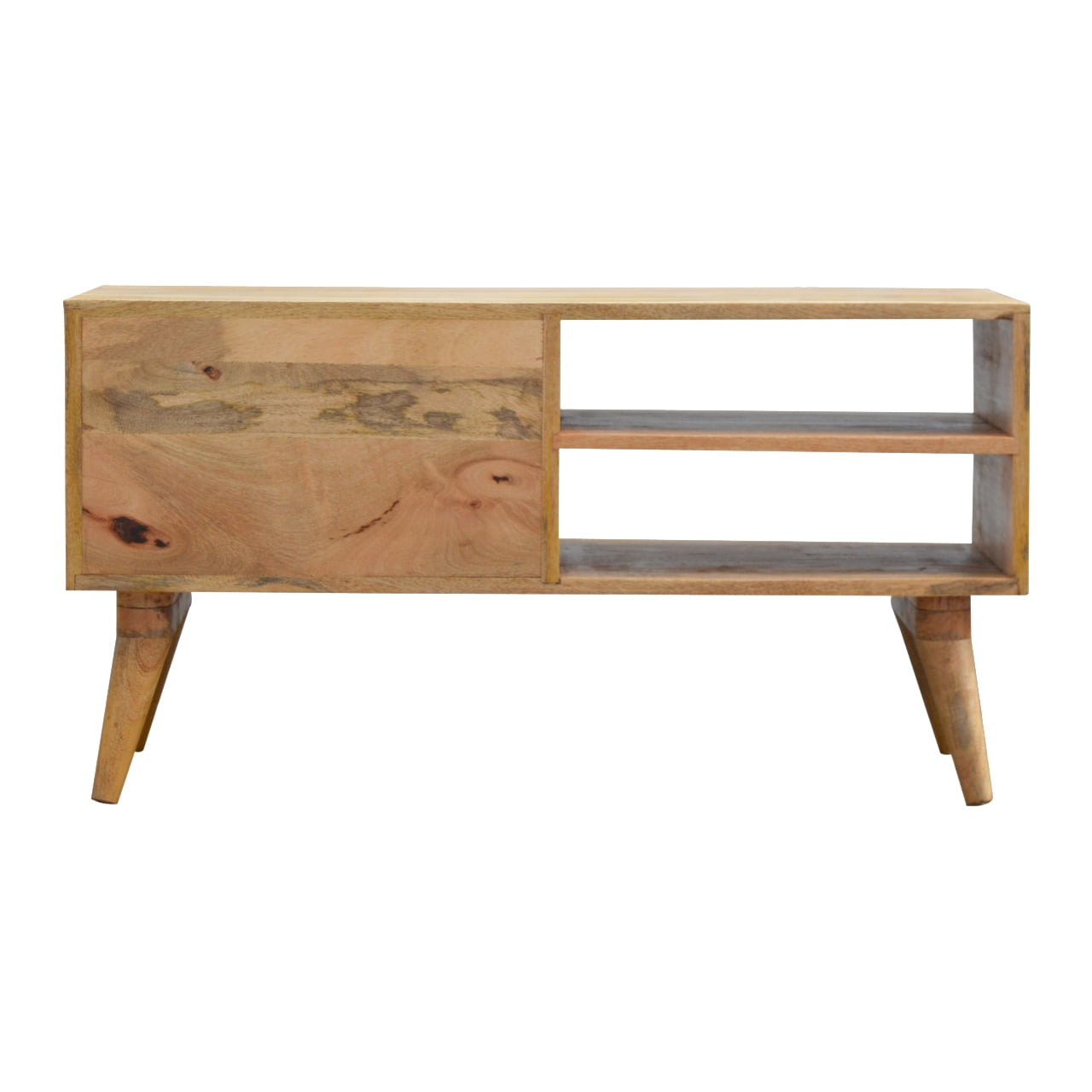 Arwa Mango Wood TV Unit in Oak