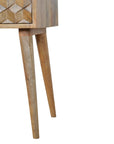 Ubud Bedside Table in Oak