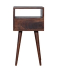 Nusa Mango Wood Bedside Table in Cherry