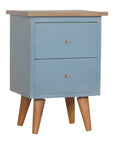 Blue Bedside Table