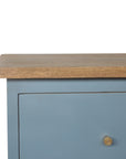 Blue Bedside Table