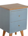 Blue Bedside Table