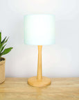 Light Mint Green Linen Lampshade - Tropikala