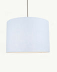 Light Sky Blue Linen Lampshade - Tropikala