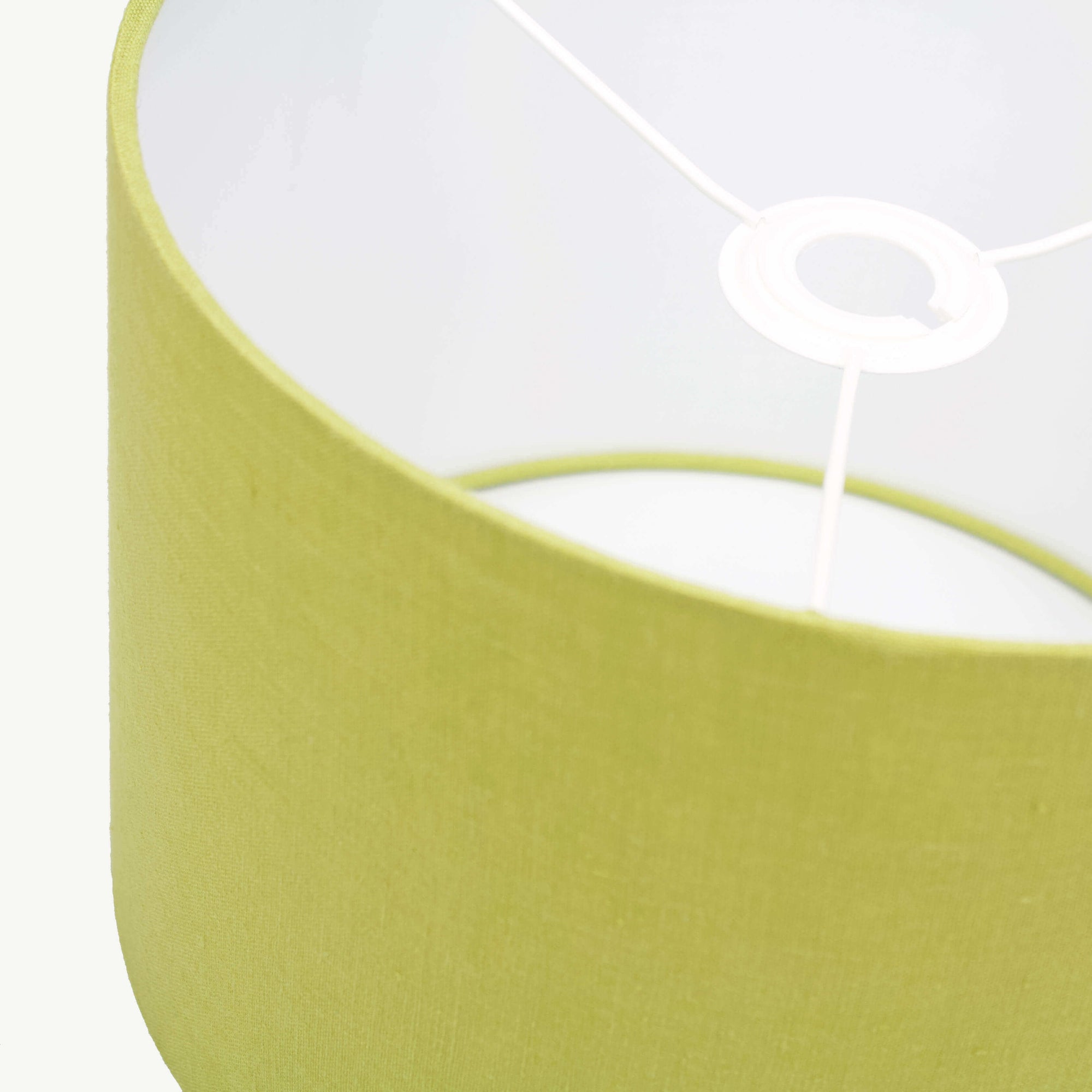 Lime Green Linen Lampshade - Tropikala