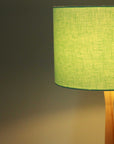 Light Mint Green Linen Lampshade - Tropikala