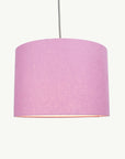 Mauve Purple Linen Lampshade - Tropikala