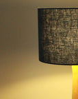 Petrol Blue Linen Lampshade - Tropikala