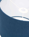 Petrol Blue Linen Lampshade - Tropikala