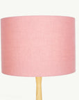 Rose Pink Linen Lampshade - Tropikala