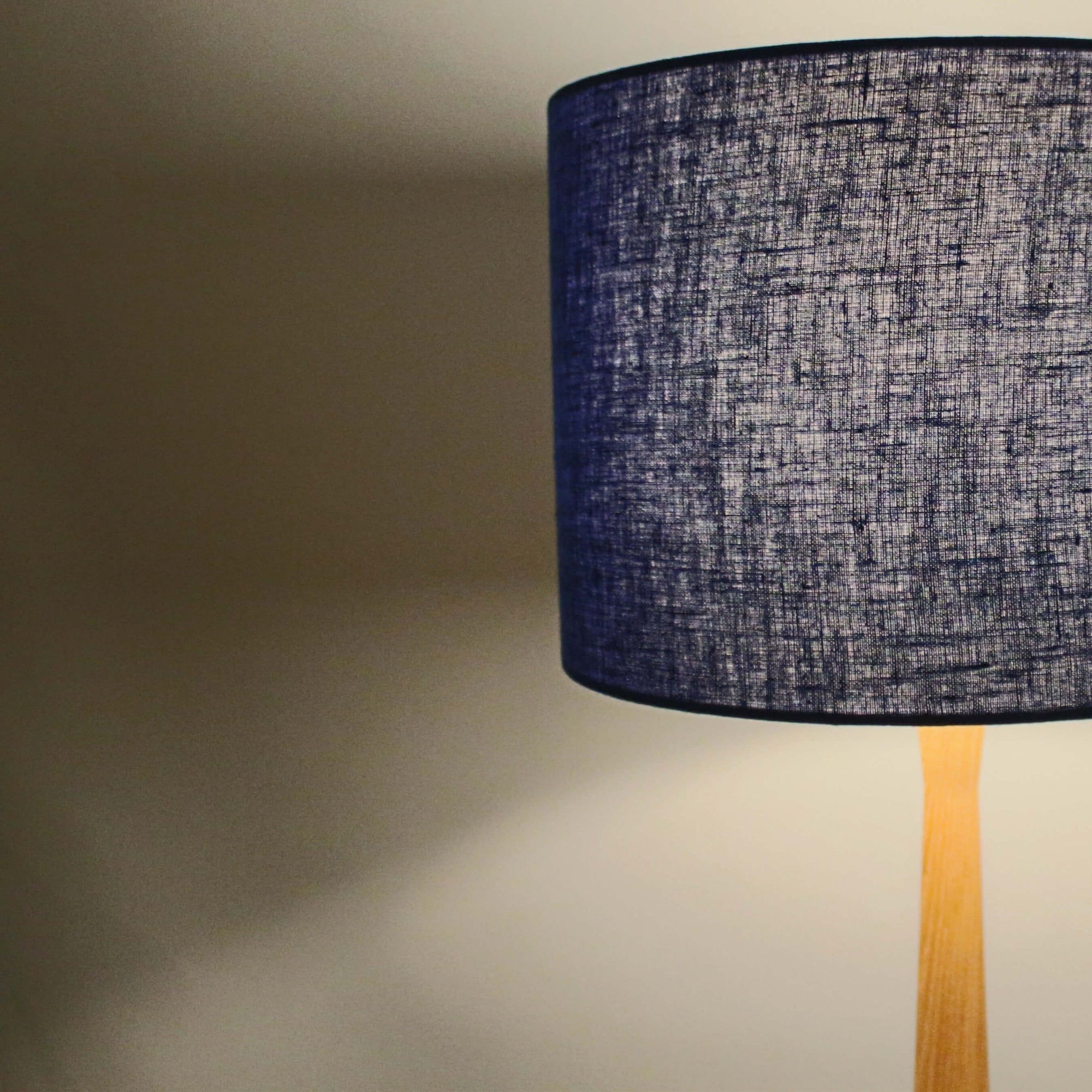 Royal Blue Linen Lampshade - Tropikala