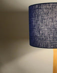 Royal Blue Linen Lampshade - Tropikala