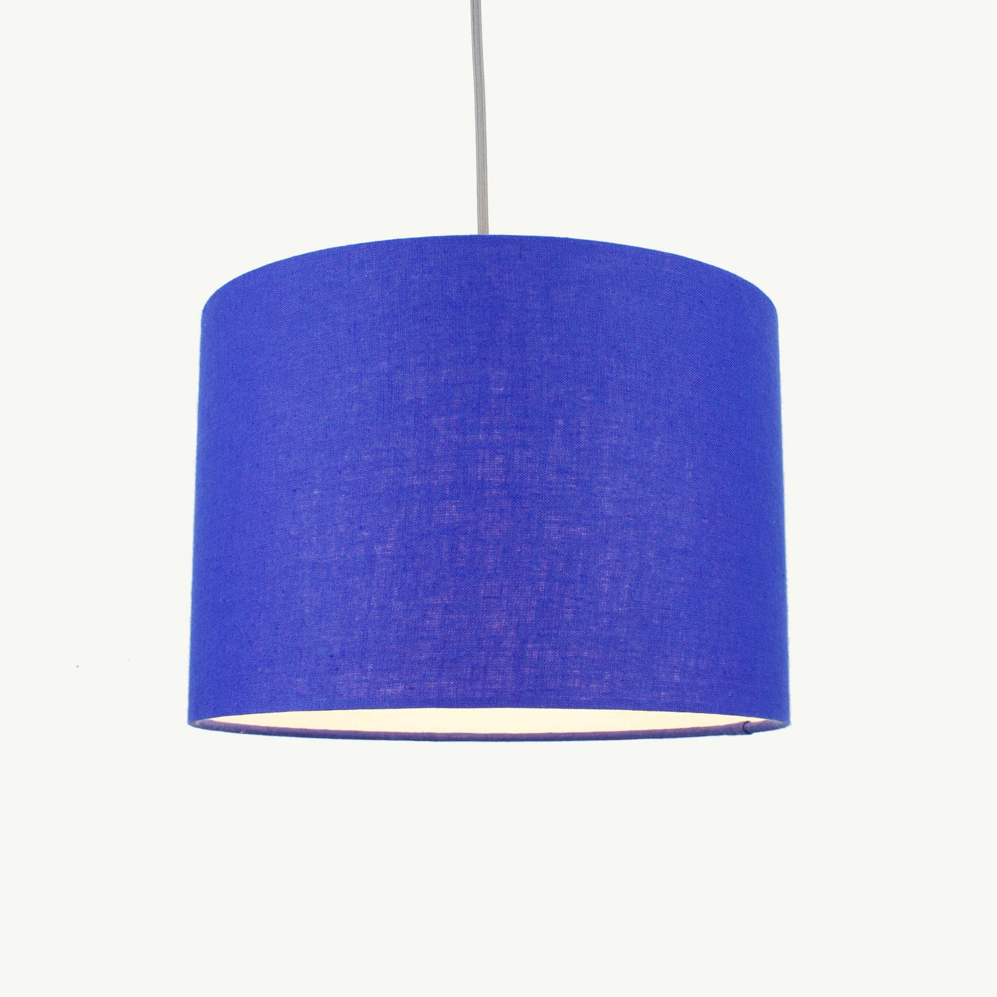 Royal Blue Linen Lampshade - Tropikala