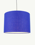 Royal Blue Linen Lampshade - Tropikala