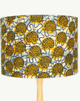 Yellow and Cream Shells African Lampshade - Tropikala