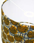 Yellow and Cream Shells African Lampshade - Tropikala