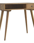 Open Slot Nordic Mango Wood Desk