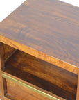 Sona Chestnut Bedside Table