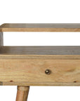 Kela Mango Wood Console Table with Two Drawers