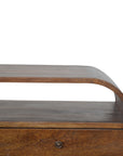 Puerto Mango Wood TV Unit in Chestnut