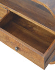 Puerto Mango Wood TV Unit in Chestnut